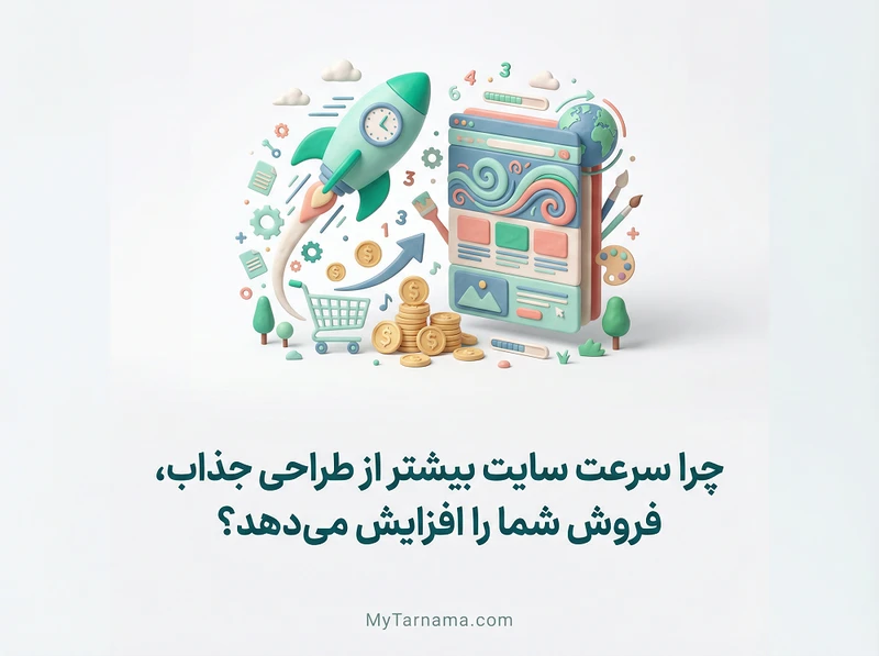 افزایش فروش با سرعت سایت