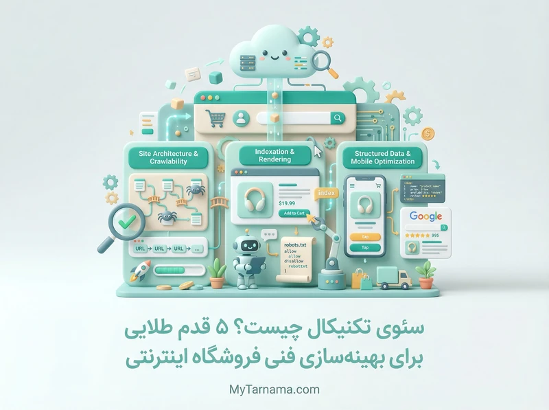 سئوی تکنیکال فروشگاه اینترنتی