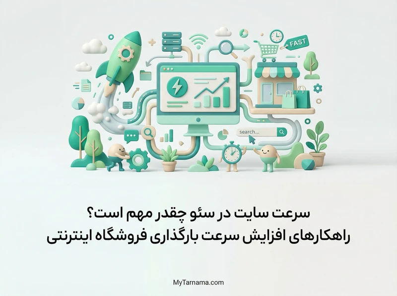 سرعت سایت در سئو فروشگاهی