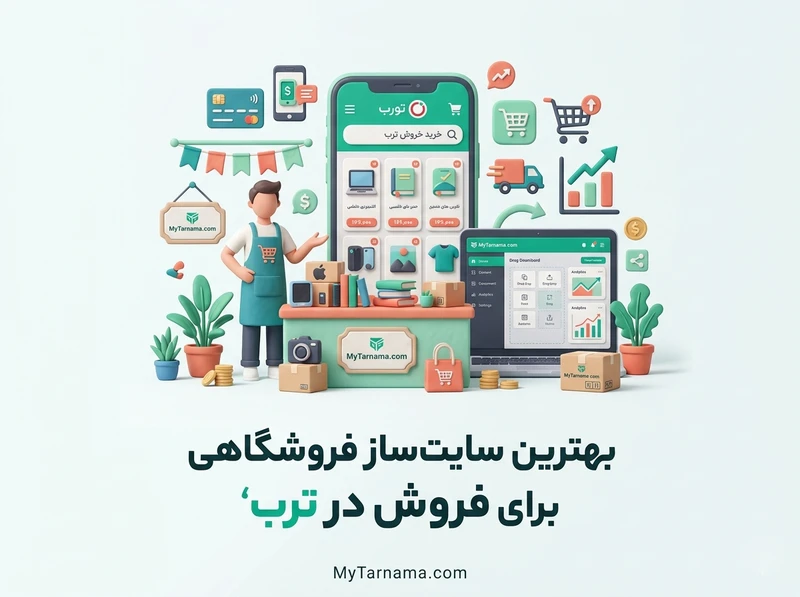 سایت‌ساز فروشگاهی برای ترب