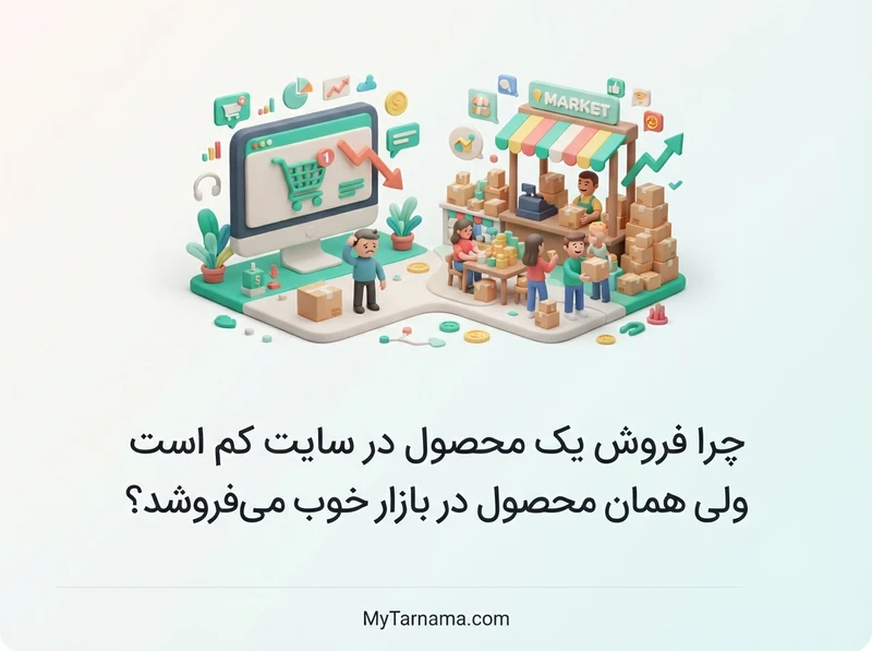 فروش محصول در سایت
