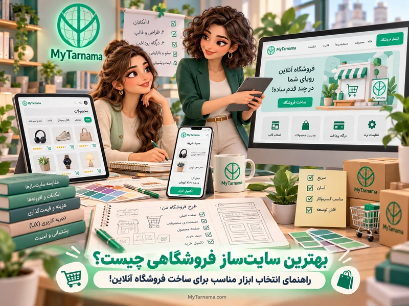 بهترین سایت‌ساز فروشگاهی برای ساخت فروشگاه آنلاین