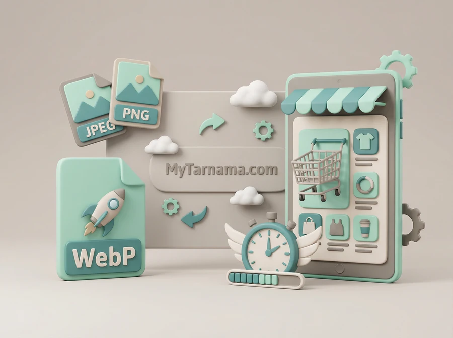 مزایای فرمت WebP در سئو فروشگاه اینترنتی