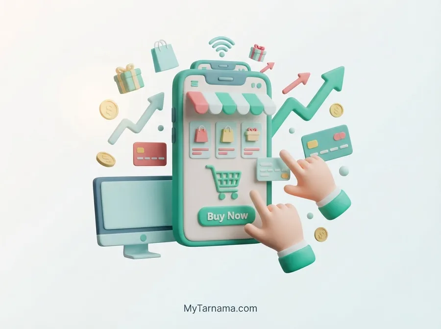 طراحی فروشگاه اینترنتی موبایل