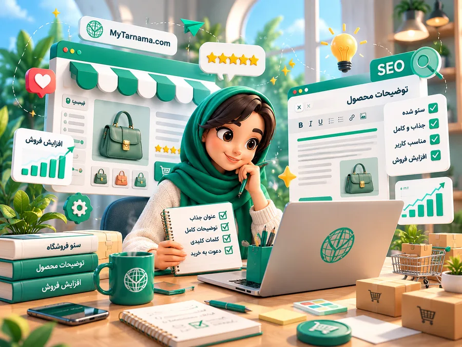 توضیحات محصول سئو شده