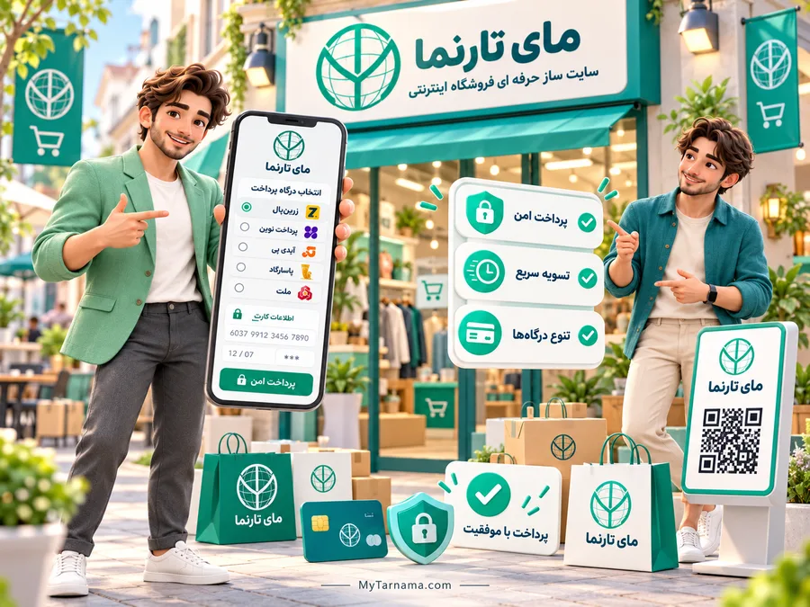 انتخاب درگاه پرداخت برای فروشگاه اینترنتی