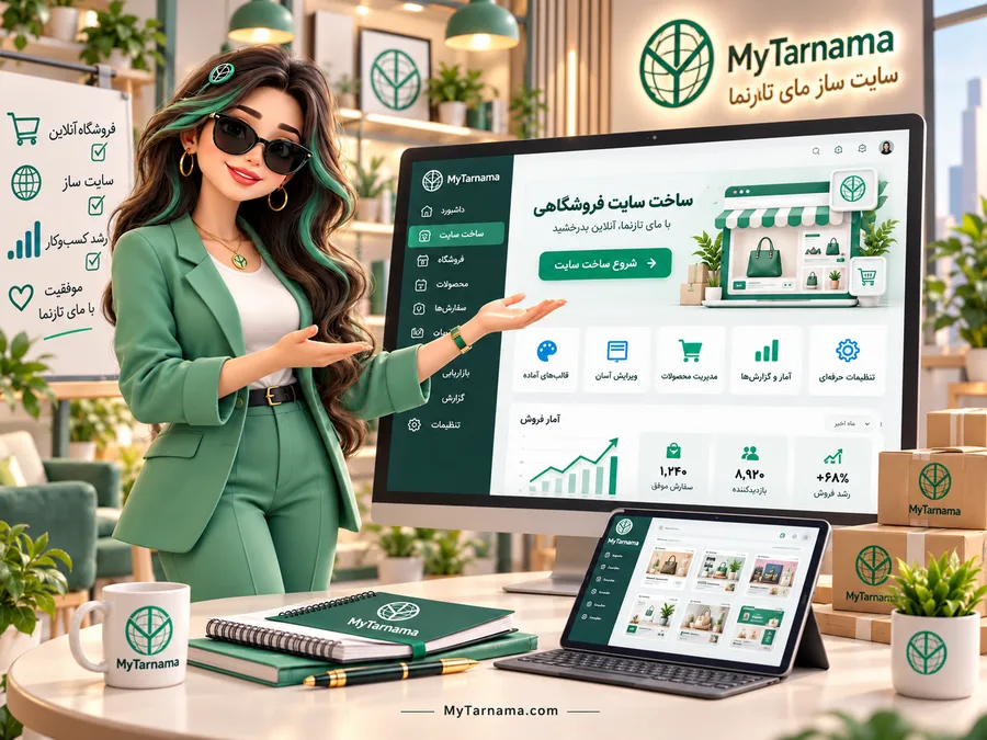 امکانات مای تارنما برای ساخت فروشگاه اینترنتی