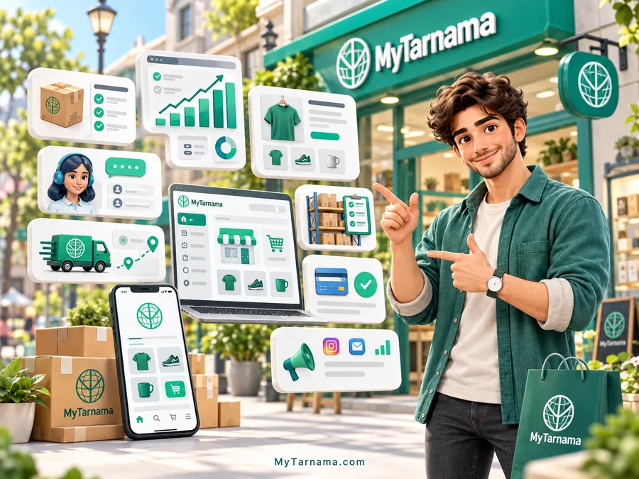 ابزارهای مدیریت فروشگاه اینترنتی