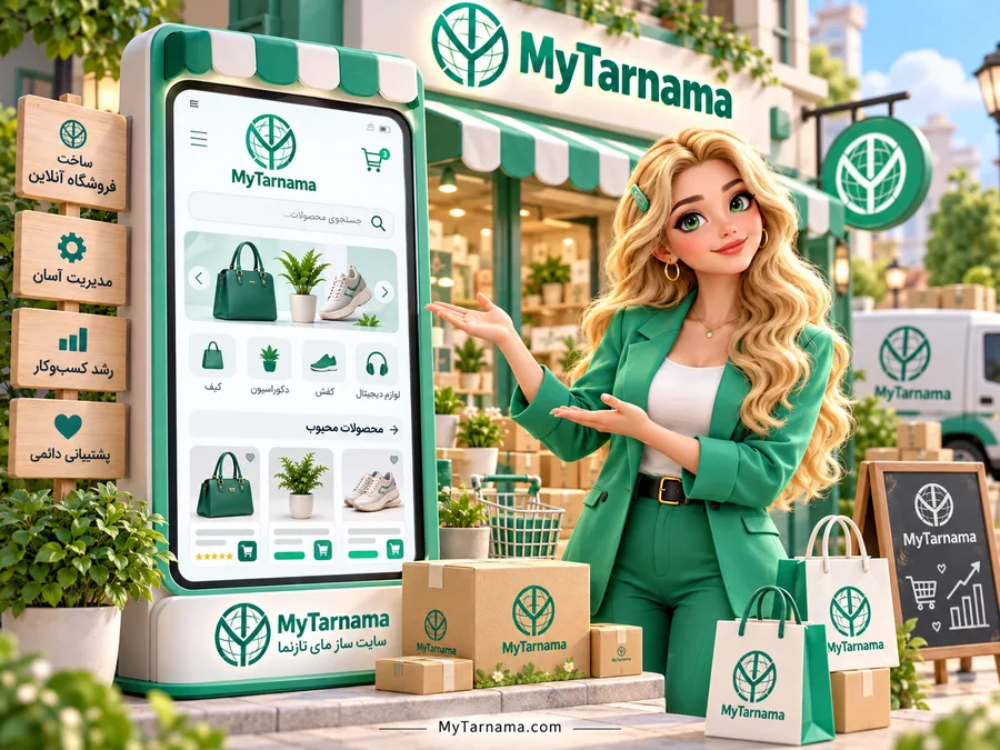 سایت مستقل برای فروش آنلاین و بهبود سئوی فروشگاه