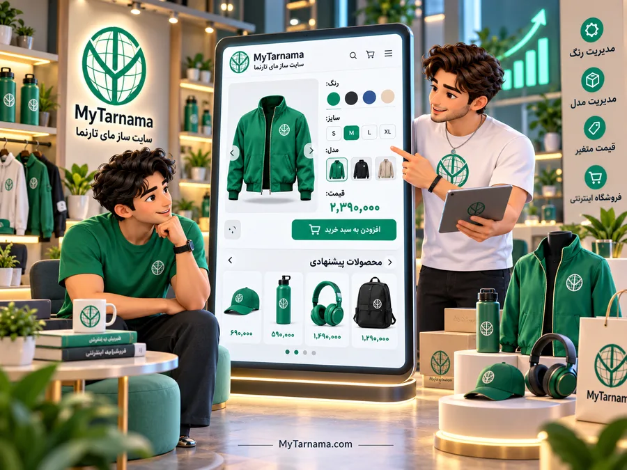 مدیریت موجودی و قیمت محصول متغیر فروشگاهی