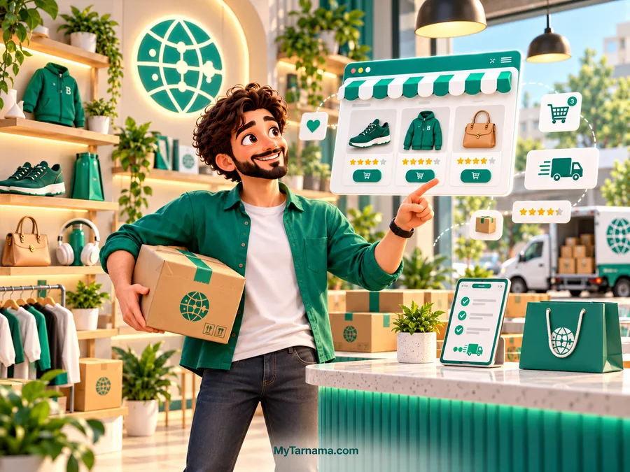 فروشگاه اینترنتی حرفه&zwnj;ای