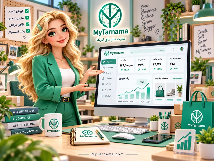 سایت مستقل برای فروش آنلاین و مدیریت فروشگاه اینترنتی