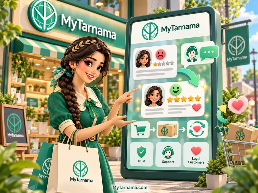 وفادارسازی مشتری و بهبود رضایت خریداران فروشگاه اینترنتی