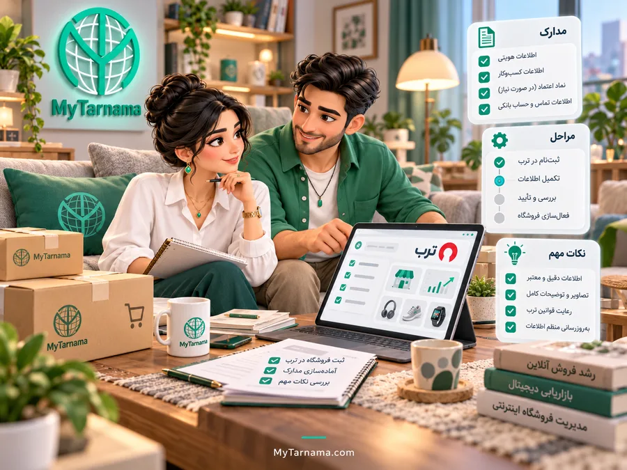 شرایط ثبت فروشگاه در ترب و مدارک موردنیاز