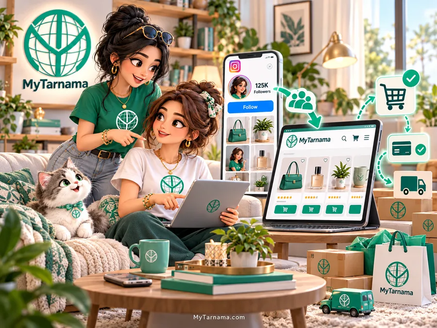 ساخت سایت فروشگاهی برای پیج اینستاگرام و ثبت سفارش