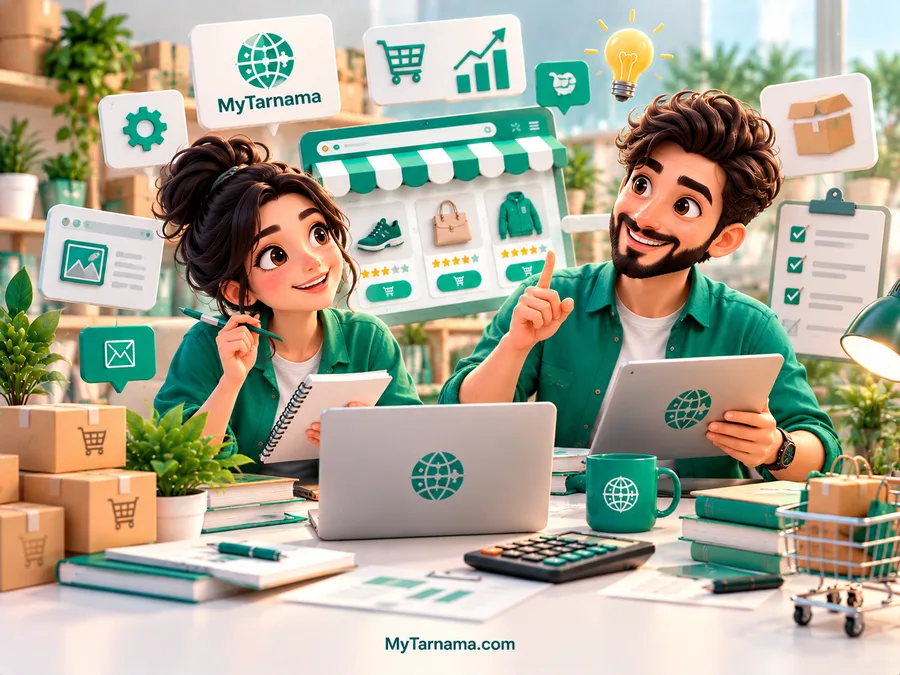 مدیریت فروشگاه آنلاین در موبایل