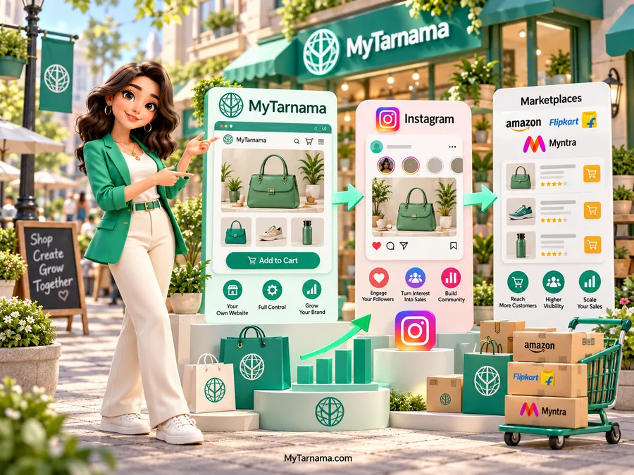 مقایسه فروش آنلاین