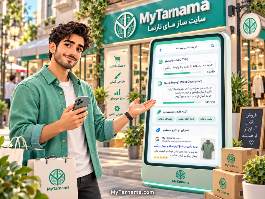 عنوان سئو و توضیحات متا