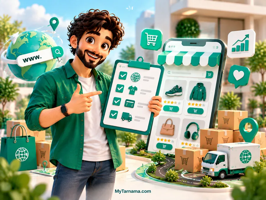 ساخت فروشگاه اینترنتی با دامنه اختصاصی