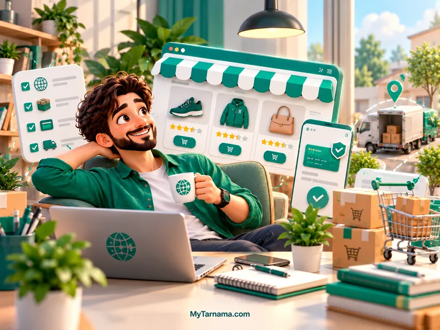 سایت ساز فروشگاهی برای ساخت فروشگاه اینترنتی