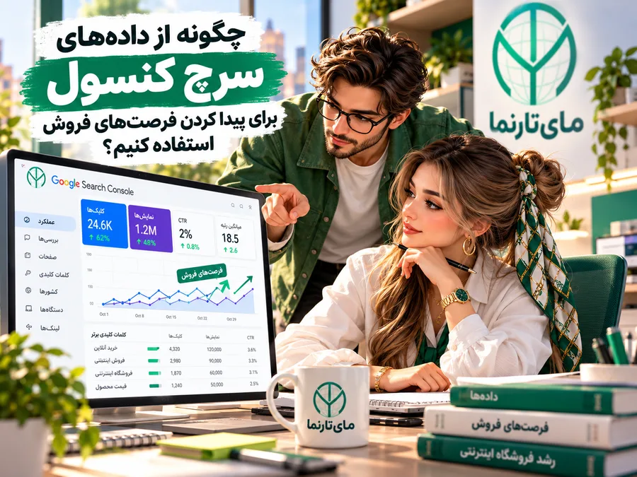 تحلیل کلمات تجاری و صفحات محصول با سرچ کنسول فروشگاهی