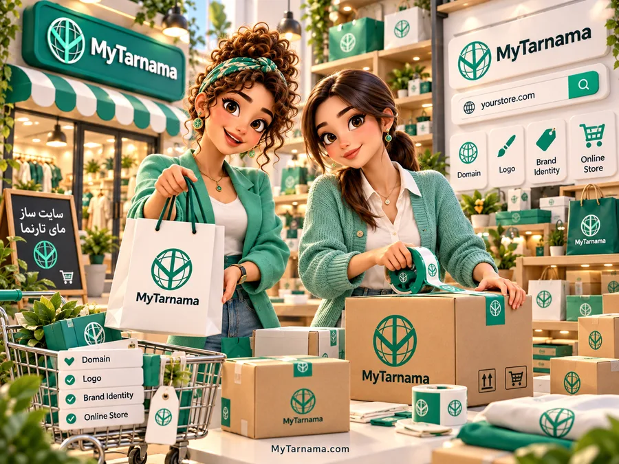 ساخت فروشگاه اینترنتی و برندینگ