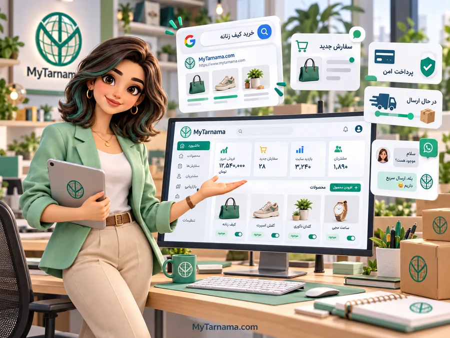 ساخت فروشگاه اینترنتی برای فروش بدون اینستاگرام