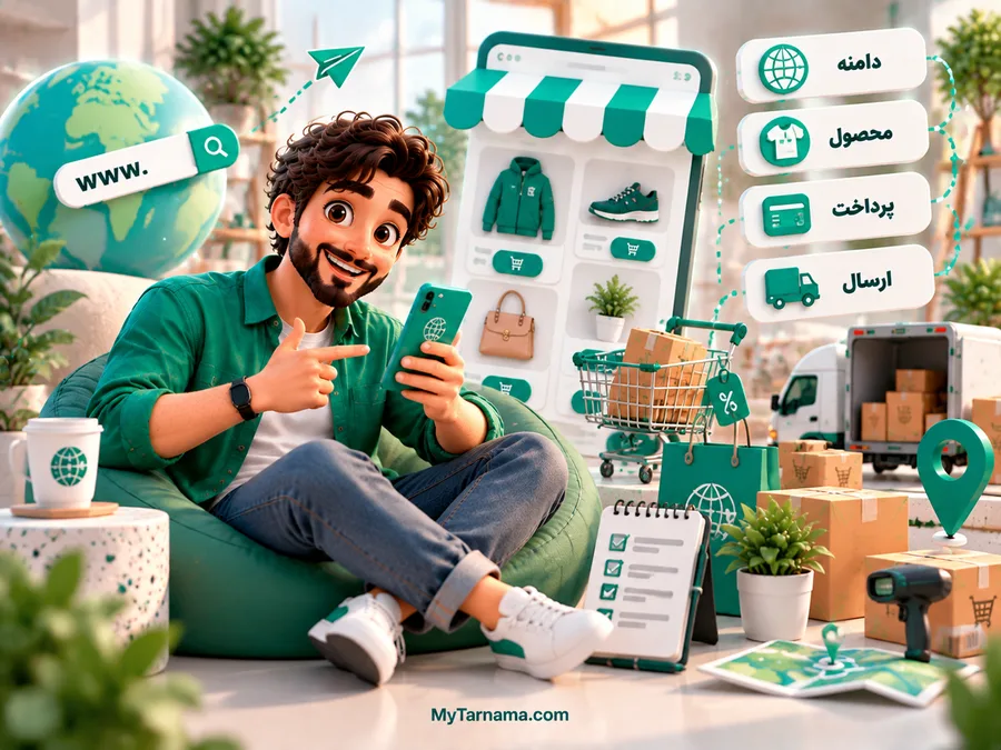 محصولات فروشگاه اینترنتی